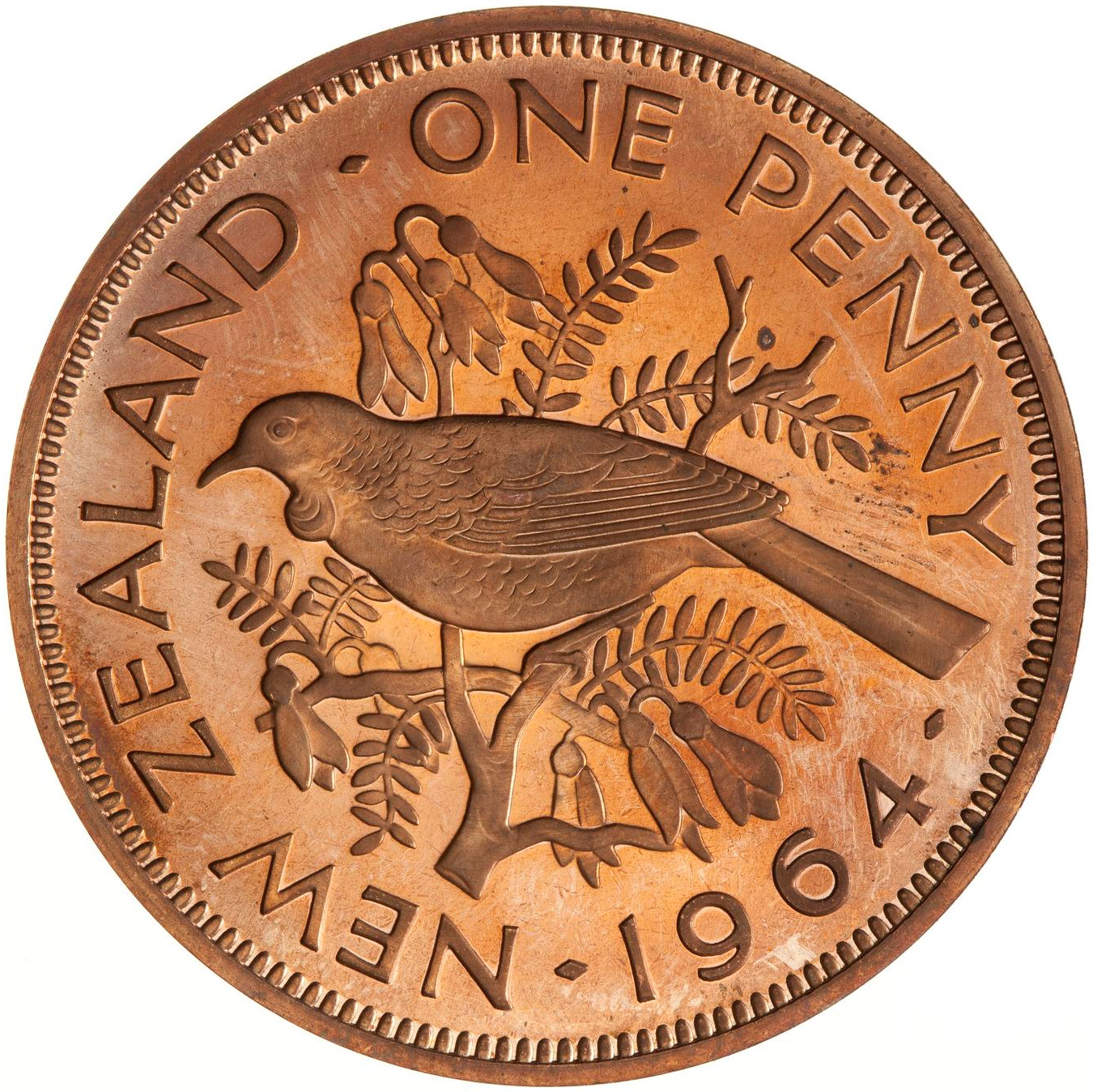 Penny 1964 Coin From New Zealand Online Coin Club