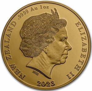 New Zealand / Gold Ounce 2023 Rūaumoko - Guardian of Volcanoes - obverse photo