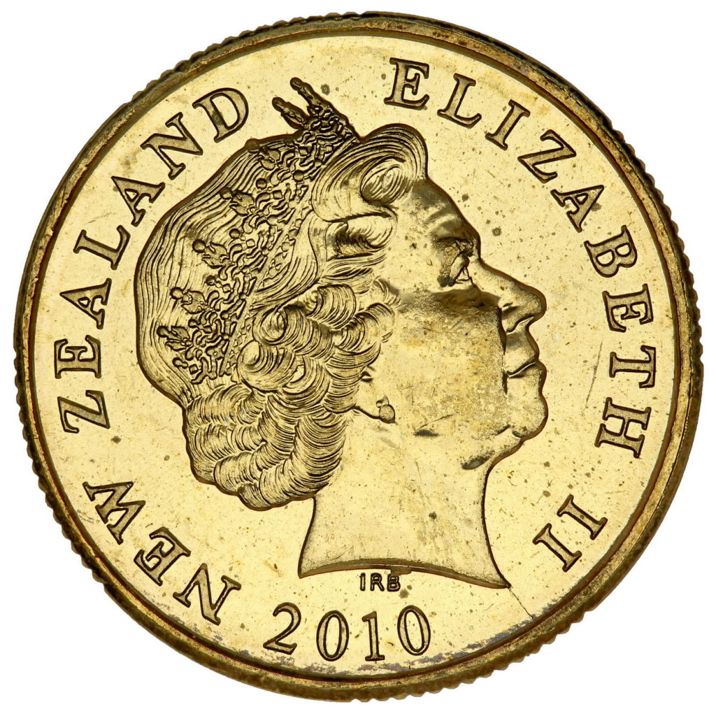 One Dollar 2010 Coin From New Zealand Online Coin Club