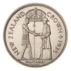 Crown (Silver): Photo Proof Coin - Crown (5 Shillings), New Zealand, 1935