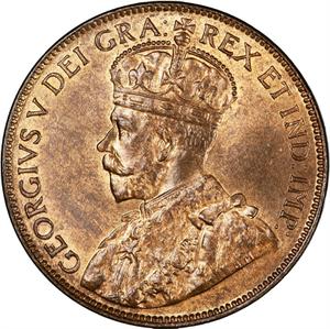 Newfoundland / One Cent 1929 - obverse photo