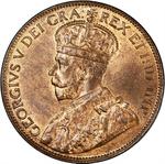 Newfoundland / One Cent 1929 - obverse photo