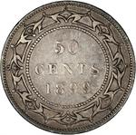Newfoundland / Fifty Cents 1899 - reverse photo
