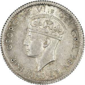 Newfoundland / Five Cents 1940 - obverse photo