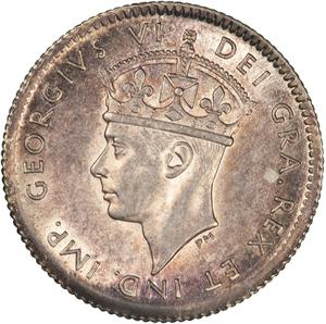 Newfoundland / Five Cents 1941 - obverse photo