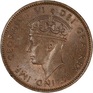 Newfoundland / One Cent 1941 - obverse photo