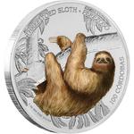 Silver Ounce 2018 Sloth: Photo Coin, Nicaragua, Silver Ounce 2018 Sloth / thumbnail