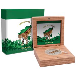 Nicaragua / Silver Ounce 2018 Jaguar - obverse photo
