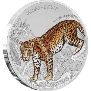 Nicaragua / Silver Ounce 2018 Jaguar - reverse photo