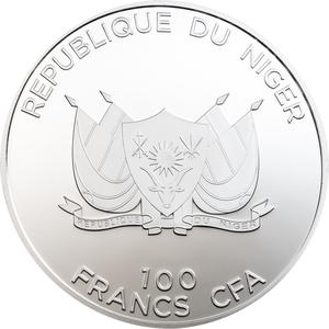 Niger / One Hundred Francs 2012 The Mecca Compass - obverse photo