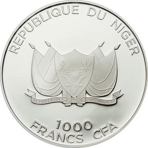 Niger / One Thousand Francs 2012 Ramadan Karim - obverse photo