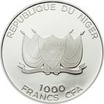 One Thousand Francs 2012 Ramadan Karim: Photo Coin, Niger, One Thousand Francs 2012 Ramadan Karim / thumbnail