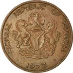 Nigeria / One Kobo 1973 - obverse photo