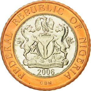 Nigeria / Two Naira 2006 - obverse photo