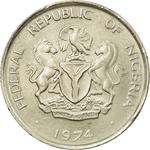 Nigeria / Five Kobo 1974 - obverse photo