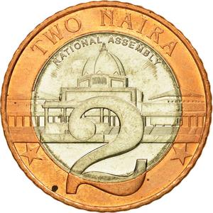 Nigeria / Two Naira 2006 - reverse photo