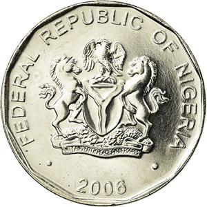 Nigeria / Fifty Kobo 2006 - obverse photo
