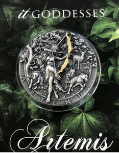 Niue / Silver Two Ounces 2019 Artemis - obverse photo