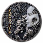 Silver Two Ounces 2022 Evolution: Photo Coin, Niue, Silver Two Ounces 2023 Evolution / thumbnail