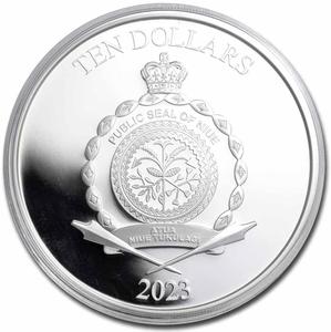 Niue / Silver Three Ounces 2023 DC Villains - The Penguin - obverse photo