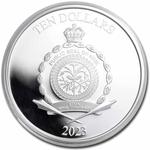 Silver Three Ounces 2023 DC Villains - The Penguin: Photo 2023 Niue 3 oz Silver Coin $10 DC Villains: Penguin / thumbnail