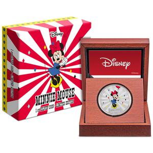 Niue / Silver Ounce 2019 Minnie Mouse - Coloured - obverse photo