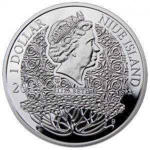 Niue / One Dollar Silver 2013 Magic Stones - November - obverse photo