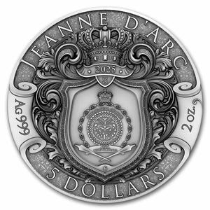 Niue / Silver Two Ounces 2025 Jeanne d'Arc - obverse photo
