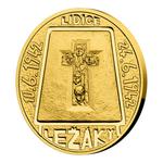 Gold Quarter Ounce 2022 Lidice and Ležáky: Photo Coin, Niue, Gold Quarter Ounce 2022 Lidice and Ležáky / thumbnail