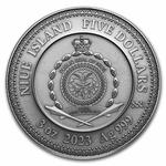 Silver Three Ounces 2023 Divine Faces of the Sun - Vishnu: Photo Coin, Niue, Silver Three Ounces 2023 Divine Faces - Vishnu / thumbnail