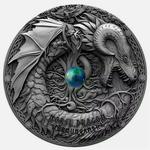 Silver Two Ounces 2019 Norse Dragon: Photo Coin, Niue, Silver Two Ounces 2019 Norse Dragon / thumbnail