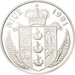 Five Dollars 1991 World Cup 1994: Photo Coin, Niue, Five Dollars 1991 World Cup 1994 / thumbnail