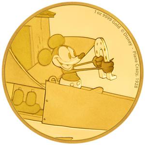 Niue / Gold Ounce 2016 Mickey - Plane Crazy - obverse photo