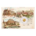Gold Half Gram 2018 Prague - National Theatre: Photo Coin, Niue, Gold Half Gram 2018 Prague - National Theatre / thumbnail