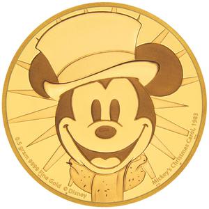 Niue / Gold Half Gram 2017 Mickey - Christmas Carol - obverse photo