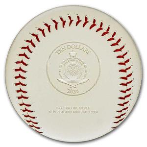 Niue / Silver Five Ounces 2025 MLB Logo - obverse photo