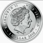 Silver Half Ounce 2016 Asian Elephant: Photo Coin, Niue, Silver Half Ounce 2016 Asian Elephant / thumbnail
