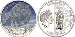 One Dollar 2014 Snow Leopard: Photo Coin, Niue, One Dollar 2014 Snow Leopard / thumbnail