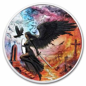 Niue / Silver Ounce 2025 Battle of Good vs Evil - reverse photo