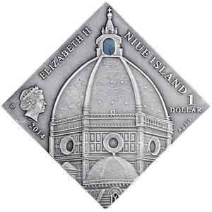 Niue / Silver Ounce 2014 Renaissance Art - obverse photo