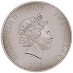 Silver Ounce 2018 Battle of Hastings: Photo Coin, Niue, Silver Ounce 2018 Hastings / thumbnail