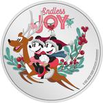 Niue / Silver Ounce 2023 Disney - Season’s Greetings - reverse photo