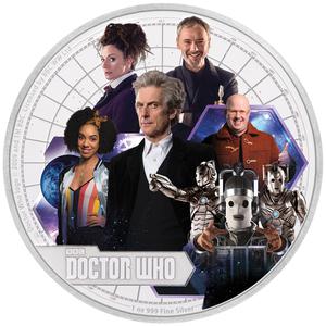 Niue / Silver Ounce 2017 Doctor Who - Season 10 - obverse photo
