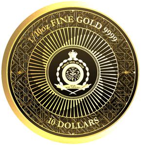 Niue / Gold Tenth-Ounce 2023 Chronos - obverse photo