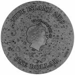 Silver Ounce 2019 Crater Copernicus: Photo Coin, Niue, Silver Ounce 2019 Crater Copernicus / thumbnail