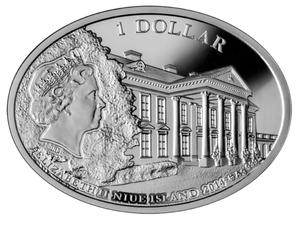 Niue / One Dollar Silver 2014 Napoleon and Maria Walewska - obverse photo