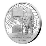 Silver Ounce 2019 First People on the Moon: Photo Coin, Niue, Silver Ounce 2019 First People on the Moon / thumbnail