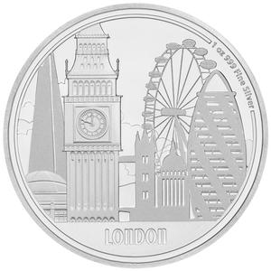 Niue / Silver Ounce 2017 Great Cities - London - obverse photo
