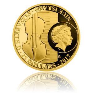 Niue / Gold Half Ounce 2017 Wolfgang Amadeus Mozart - obverse photo