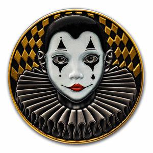 Niue / Silver Two Ounces 2023 Pierrot - reverse photo